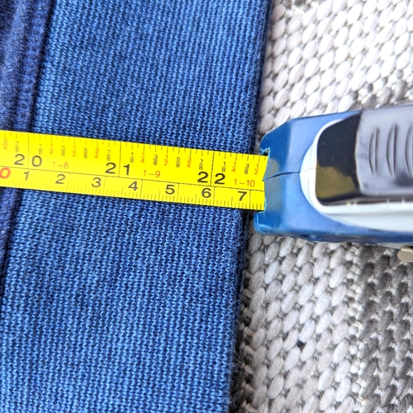 Men's XS two tone blue Super-Dry Vintage Crew Sweater - Picture 12 of 12